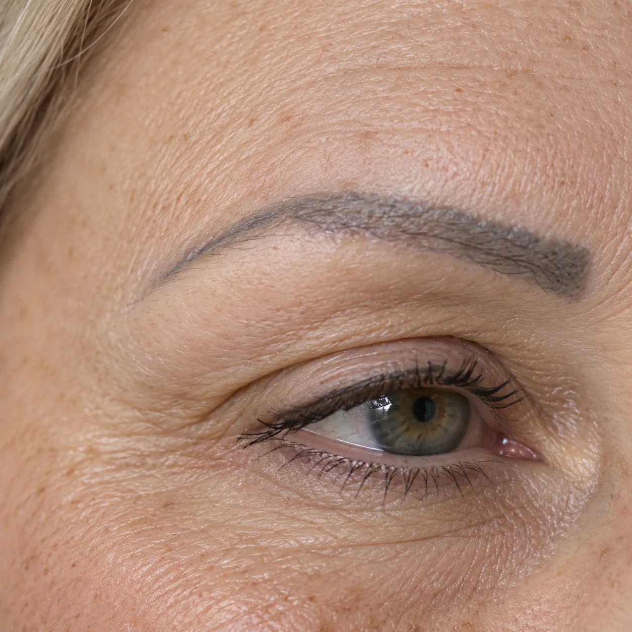 Equipment laid out for permanent makeup removal